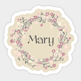 Mary Sticker